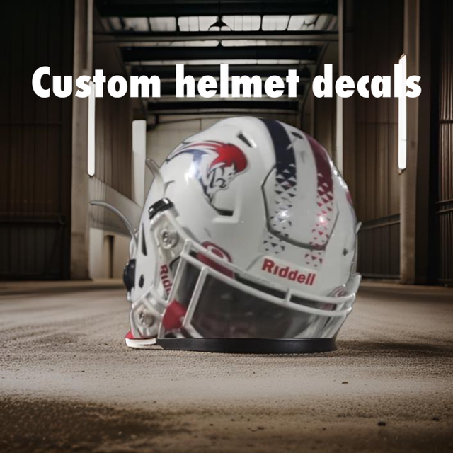 Design & Order Custom Helmet Decals