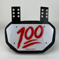 Graphic Back Plates Adult